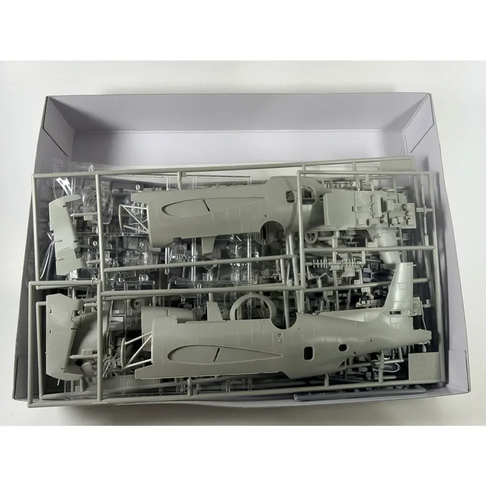Academy 1/48 USN TBF-1C Battle of Leyte Gulf Aircraft model kit #12340 Open Box